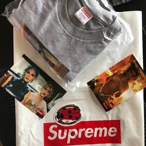 ***Sold Out-Nan Goldin Kim in Rhinestones tee*****